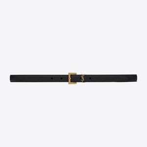 NARROW MONOGRAM BELT